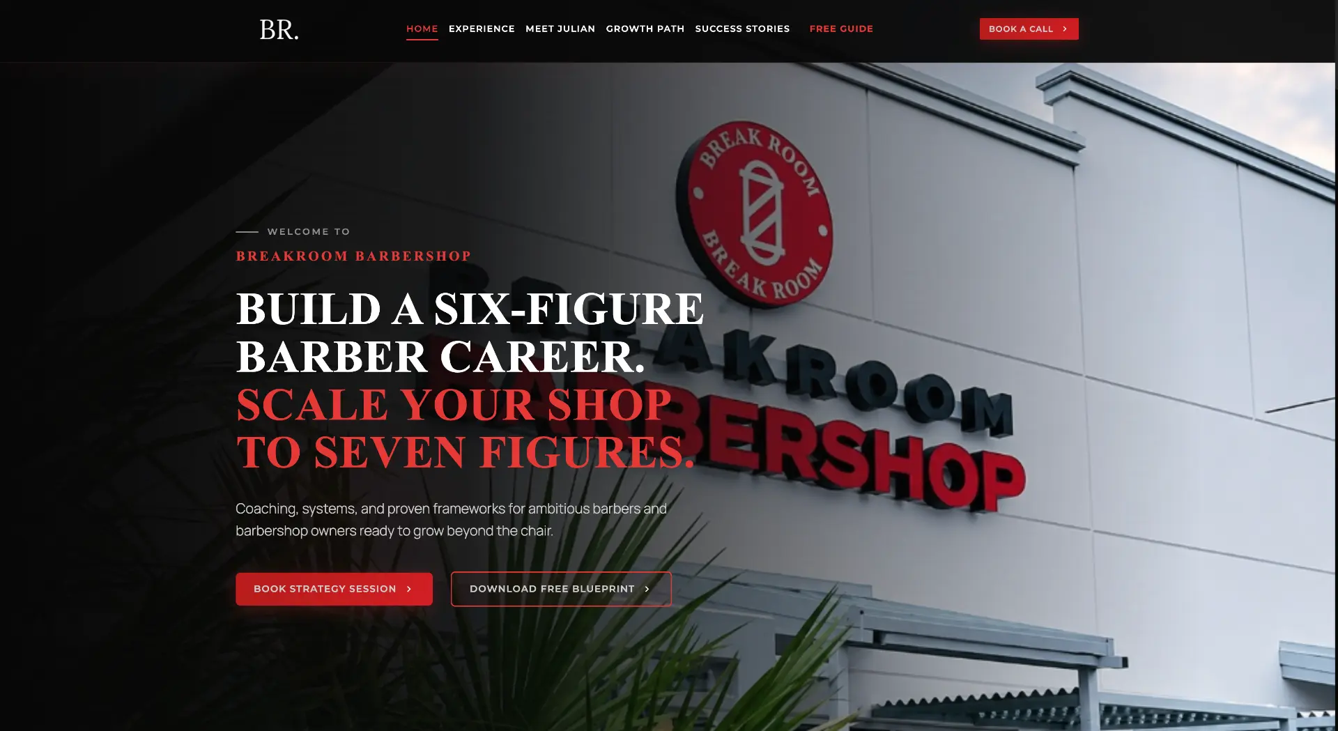 Mr. Breakroom website preview
